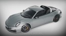 Porsche 911 Targa Four-Door rendering
