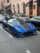 The Koenigsegg One:1 from London, the fourth of seven ever produced