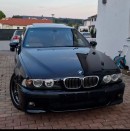 A ride with a BMW M5 E39