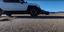 Rivian R1S vs. Hummer EV Pickup Drag Race