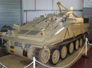 Only 136 units of the F106 Samson armored recovery vehicle were built