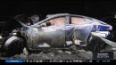 Tesla ignites post-crash in Wakefield, Massachusetts