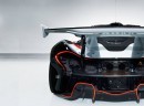 McLaren P1 GTR Workshop: racecar's posterior