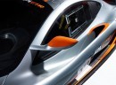 McLaren P1 GTR Workshop: racecar's side window