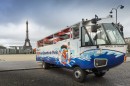 Marcel le Canard is France's first amphibious tour bus, incredibly cute