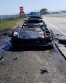 A very rare Noble M400 set itself on fire in the San Francisco Area, is a total loss