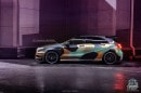 A45 AMG Gets City Camouflage Wrap from DC Tuning Russia