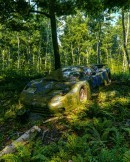 Abandoned Bugatti EB110 Restoration rendering