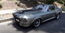 1968 Ford Mustang Eleanor replica is towed away