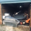 Abandoned Lamborghini Murcielago Stored in a Container