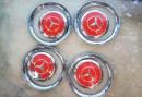 Mercedes-Benz 190SL hubcaps and rings
