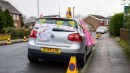 Abandoned VW Golf gets a one-year birthday party, is officially a viral star