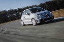 Abarth 595 esseesse Reveals With Awesome Grey Paint and Carbon Spec