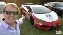 About Vloggers Pointing Back at Cars and a Novitec Huracan With Firefighter Livery