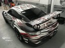 Abstract Porsche 911 GT3 RS wrap