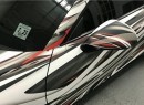 Abstract Porsche 911 GT3 RS wrap