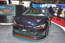 ABT Volkswagen Golf GTI Dark Edition in Geneva [Live Photos