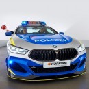 Police BMW M850i xDrive by AC Schnitzer