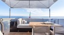 BGX60 Flybridge Yacht Alfresco Dining