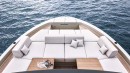 BGX60 Flybridge Yacht Bow Lounge
