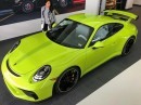 Acid Green 2018 Porsche 911 GT3