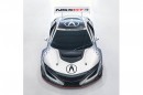 2017 Acura NSX GT3 racecar