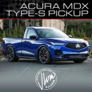 Acura MDX Type S Single Cab Sport Truck rendering by jlord8