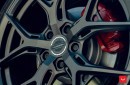 Acura TLX riding on custom Vossen wheels