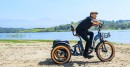 Addmotor's Grandtan X full-suspension fat-tire e-trike