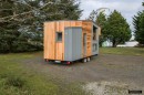 The Ellèbore tiny house uses a reverse layout to create the coziest family home on wheels