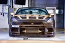 Tuned Nissan GT-R with ADV.1 wheels