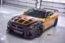 Tuned Nissan GT-R with ADV.1 wheels
