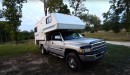 1999 Bigfoot 9.6 Camper on Dodge Ram 2500 truck