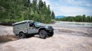 The one-off AEV Outpost II, built on a 2016 Jeep Wrangler JKU