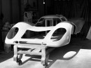 Porsche 917 ATR life-size sculpture