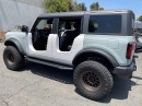 Fiberglass Roadster-style Doors for the 2021-2023 Ford Bronco 4DR