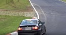 Agonizing BMW 3 Series Nurburgring Near Crash