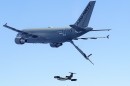 Airbus A310 MRTT and DT-25 drone