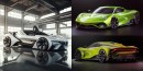 BMW supercars & hypercar design comparison