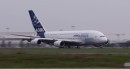 First Airbus A380 takes off powered by 100 percent SAF