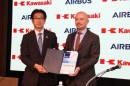 Kawasaki and Airbus join forces