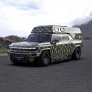 GMC Hummer EV camper rendering by bradbuilds