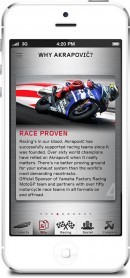 Akrapovic Motorcycle Exhaust Systems App