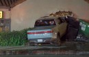 Alan Ruck crashed his Rivian into a pizza restaurant on Halloween night