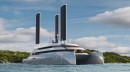 Albatross concept uses "free fuels" for propulsion: wind, solar and seawater