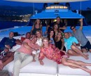 Alex Rodriguez and Kathryne Padgett On Yacht Trip in Italy
