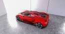 Alfa Romeo 4C Concept Combines Retro and Futuristic Design