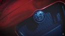 Alfa Romeo's electrifying SUV is teased in Happy Holidays video: is it the Tonale?