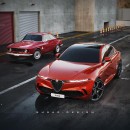 Alfa Romeo Giulia CGI new generation by sugardesign_1