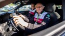 Carlos Tavares and Jean-Philippe Imparato beside the Alfa Romeo Tonale